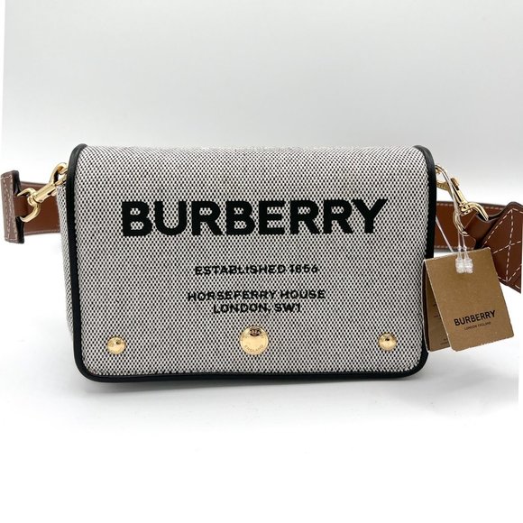 Burberry Bags Burberry Hackberry Horseferryprint Canvas Crossbody
